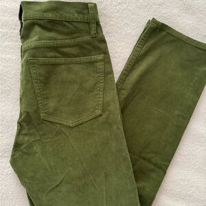 J.Crew Corduroy Vintage Straight Pant Size 27